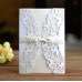 Greeting Card Laser Cut Paper Wedding Decoration Butterfly Lace Invitation Card